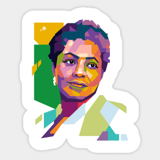 Selma Burke Popart Sticker